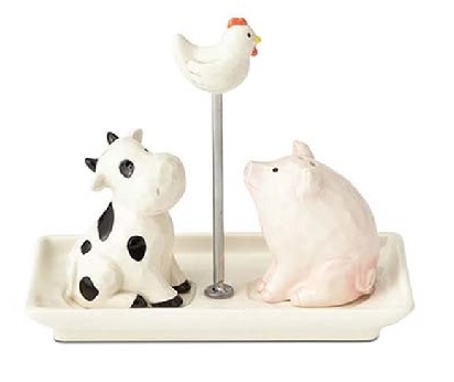 Fun Salt & Pepper Shakers