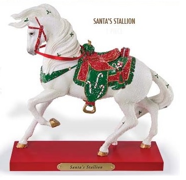Painted Ponies Santa's Stallion