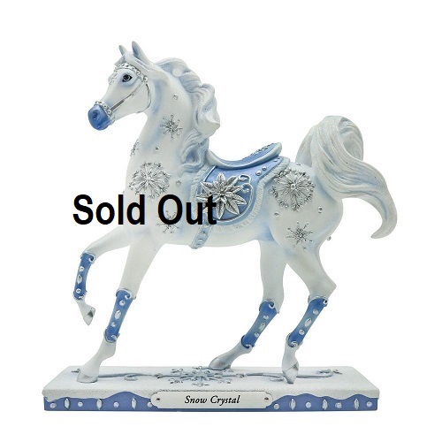 LOW # 1st Edition Trail of Painted Ponies LET IT SNOW PONY FIGURINE New in Box 